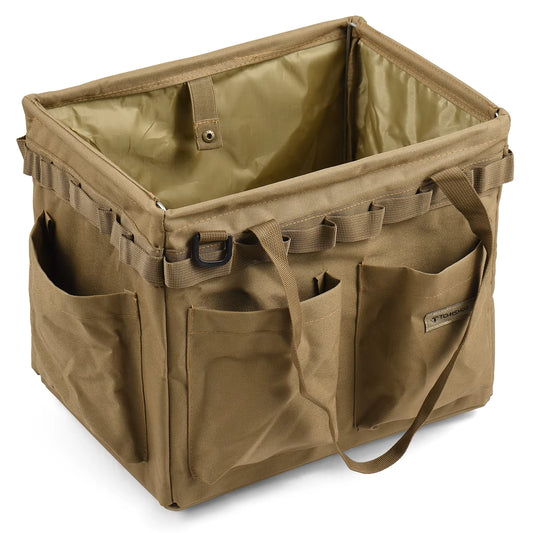 TOMSHOO Camping Tool Bag Camping Gear Tool Storage Bag Box Carry Case Camping Gear Storage Bag Outdoor Tool Bag