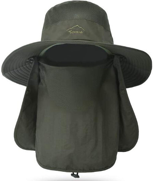 Sombrero De Pesca Hombres Y Mujeres Proteccion Solar Uv Al Aire Libre Sombrero