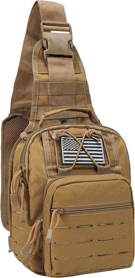Mochila Para Hombre Impermeable Tactical Sling Chest Pack Bolsa De Hombro Sender